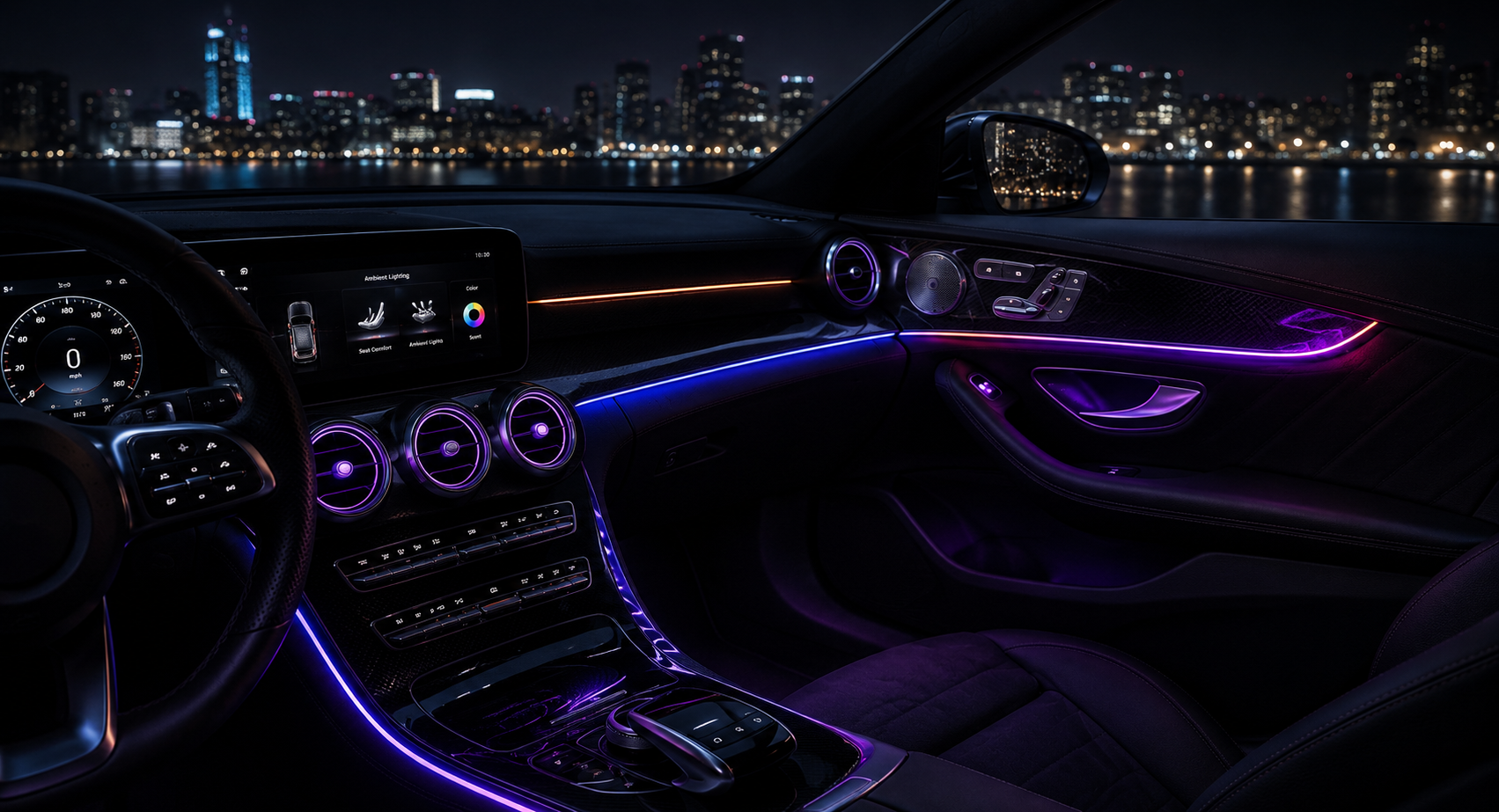 VeloGlow™ 18-in-1 Ambient Lighting Kit
